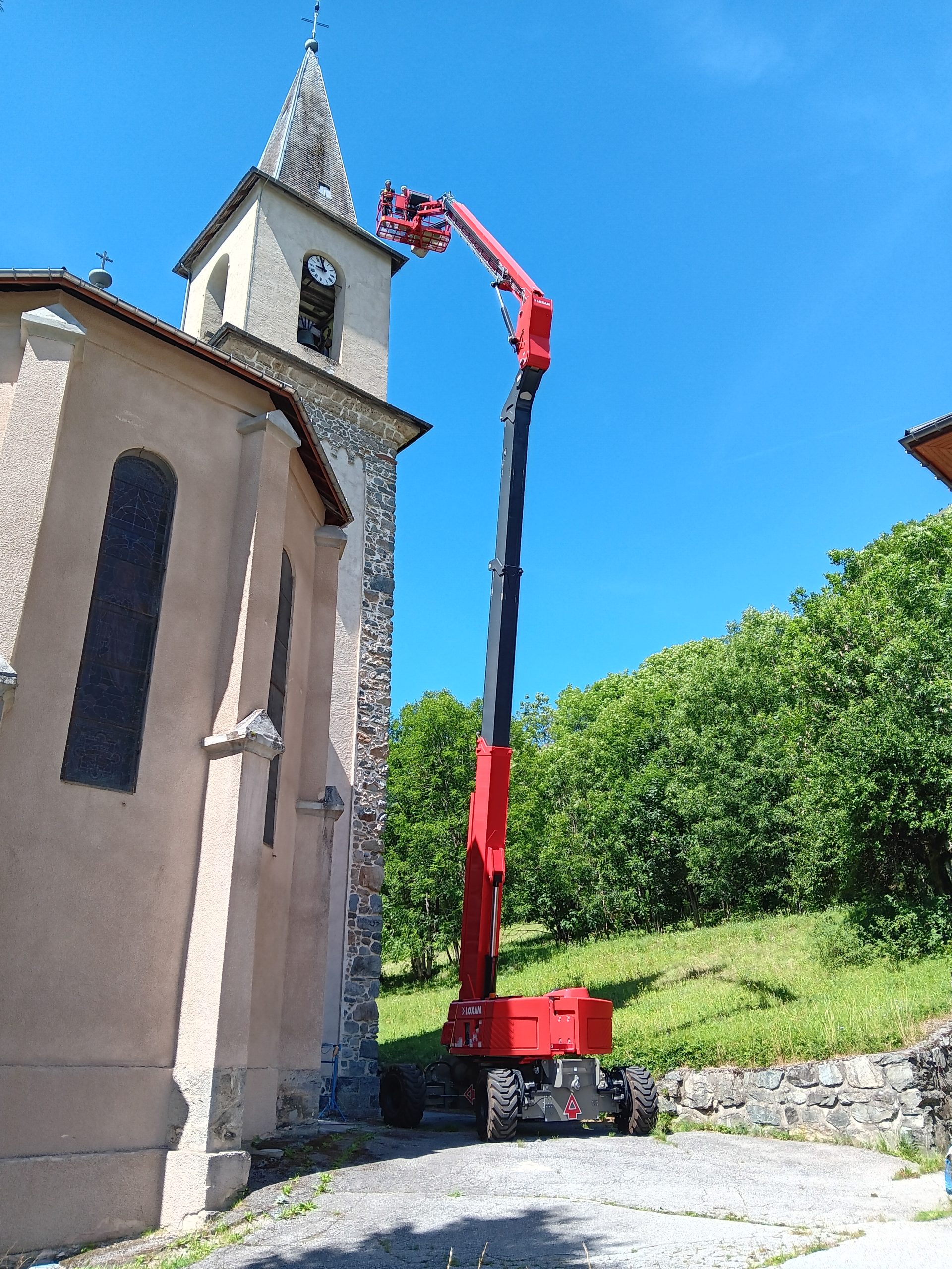 Restauration du clocher